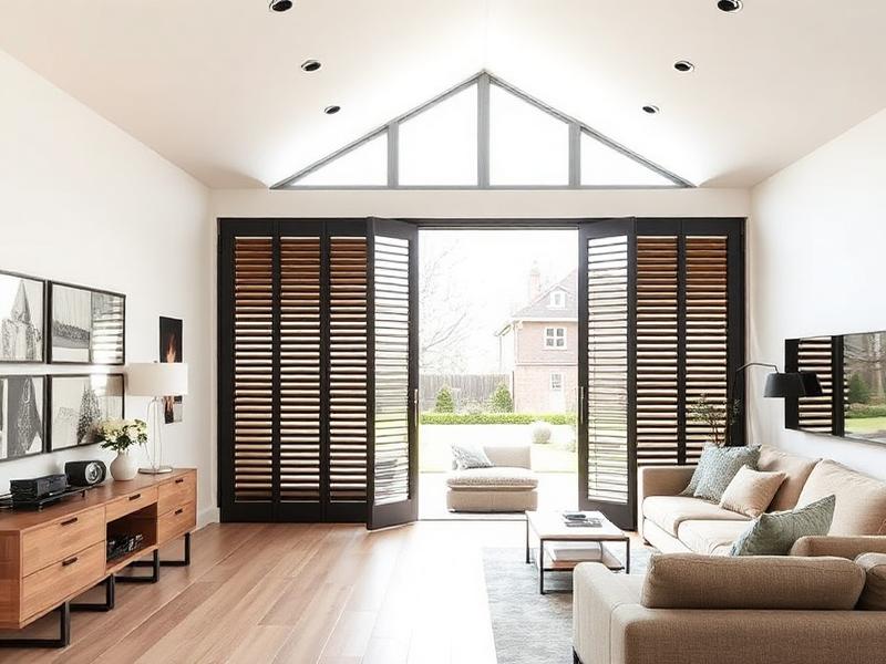 Tracked Shutters installation by Expert Shutters in Sussex
