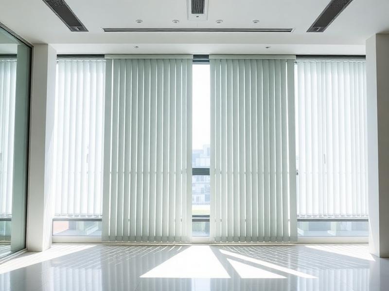 Vertical Blinds installation by Expert Shutters in Sussex